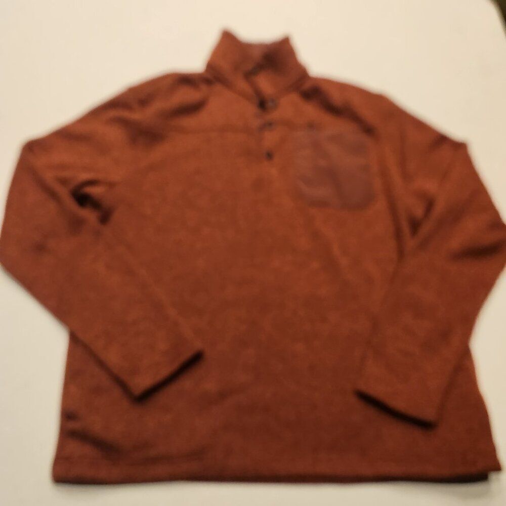 Iceberg mens snap front pullover. Size L